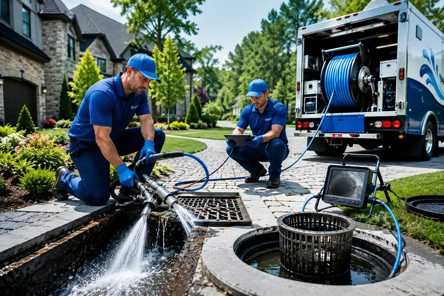 Local outdoor drain cleaning professionals in Bancroft, WI